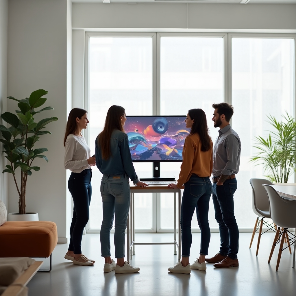 Équipe derrière la plateforme Free Royal travaillant sur le développement de jeux sociaux